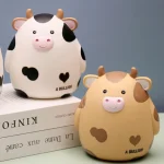 huchas vacas de plástico