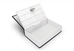 hucha libro con cerradura
