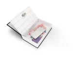protección discreta en libro