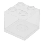 hucha cubo transparente