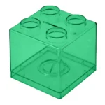 hucha cubo verde