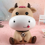 hucha vaca decoración