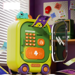 hucha para niños interactiva