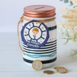 Hucha decorativa de cristal