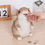 hucha cerdito de resina