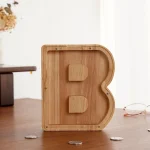 Hucha en forma de letras