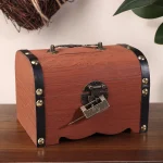 hucha con diseño rústico