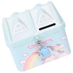 detalle Hucha Casitas Unicornio