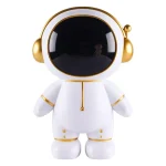 hucha astronauta dorada