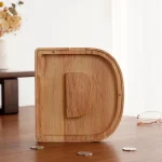 Estilo único hucha madera