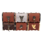 Huchas Cofre con candado decorativo