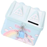 fantasía Hucha Casitas Unicornio