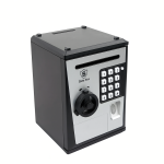 Hucha electrónica con ranura para monedas y billetes