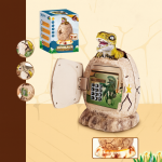 Hucha electrónica con forma de huevo de dinosaurio