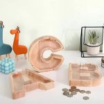 Huchas Letras del Abecedario en madera
