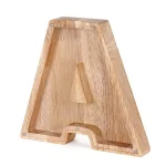 Hucha creativa de madera