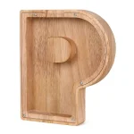 Hucha de madera personalizada