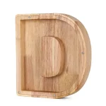 Huchas de madera abecedario completo