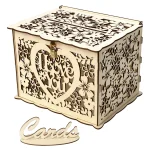 Hucha Boda I Love You con candado