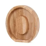Hucha de inicial de madera