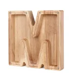 Letras de madera para ahorrar