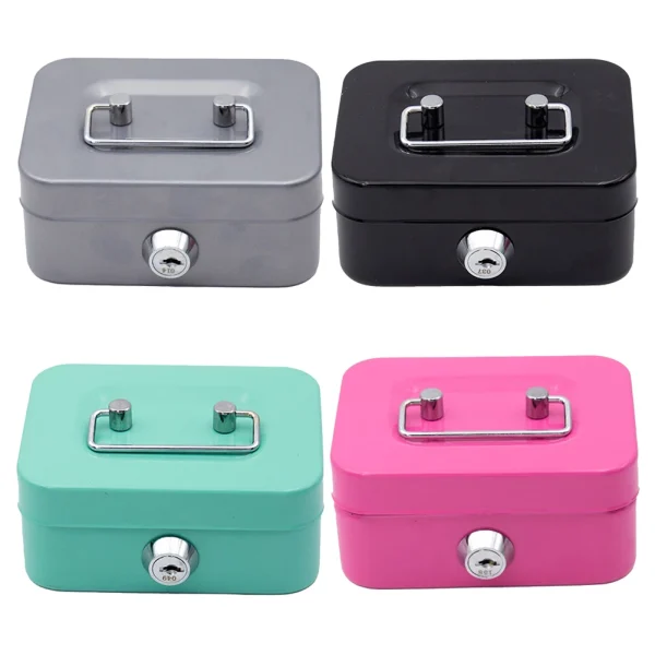 Hucha con cerradura segura