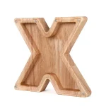 Hucha de madera para niños